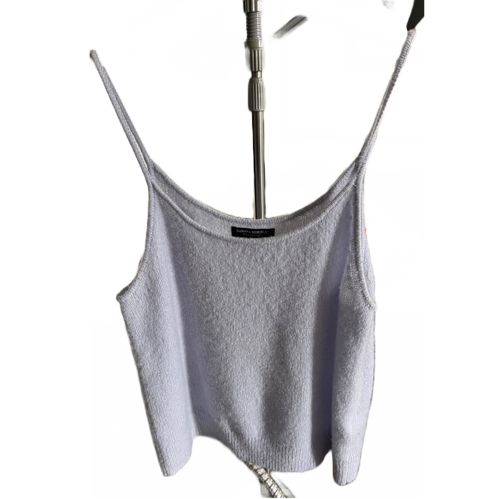 Periwinkle Blue Cashmere top from Banana Republic. Never worn